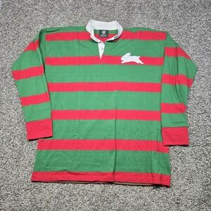 nrl heritage retro South Sydney Rabbitohs rugby polo Men Size 2XL